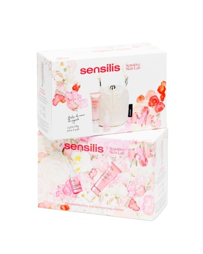 Set mit Damenkosmetik Sensilis SKIN GLOW FACIAL 2 Stücke