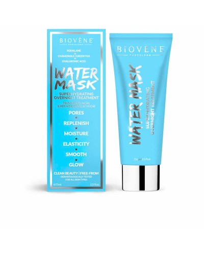 Facial Cream Biovène Water Super Hydrating Overnight (Refurbished A)