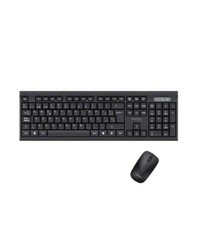 clavier et souris approx! MX410 Noir Espagnol Espagnol Qwerty (2 Unités)