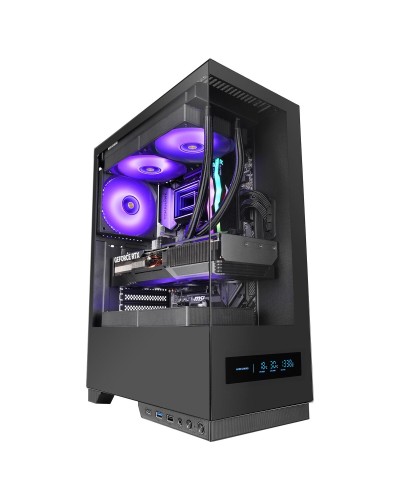 Boîtier ATX semi-tour Mars Gaming MCPULSAR Noir