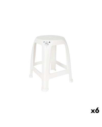 Sgabello Dem Plastica 33,5 x 37,5 x 45,5 cm (6 Unità)