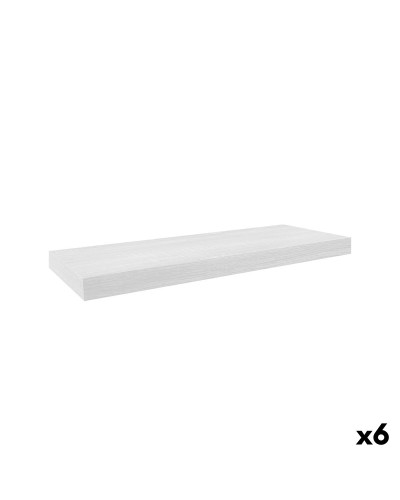 Mensole MobleKit Bianco Legno 60 x 23,5 x 3,8 cm (6 Unità)