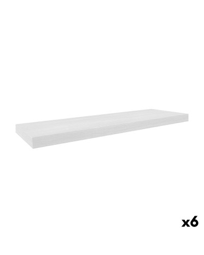Planken MobleKit Wit Hout 80 x 23,5 x 3,8 cm (6 Stuks)