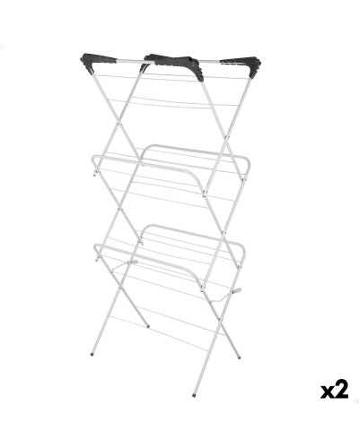 Tendedero Max Home Metal 62 X 140 X 45 CM (2 Unidades)