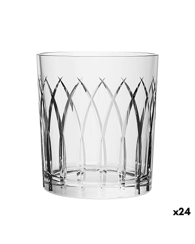 Verre La Mediterránea Phasai seu Transparent verre 350 ml (24 Unités)