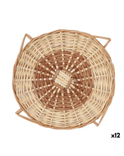 Bordsunderlägg Privilege Brun vide Ø 25 cm (12 antal)