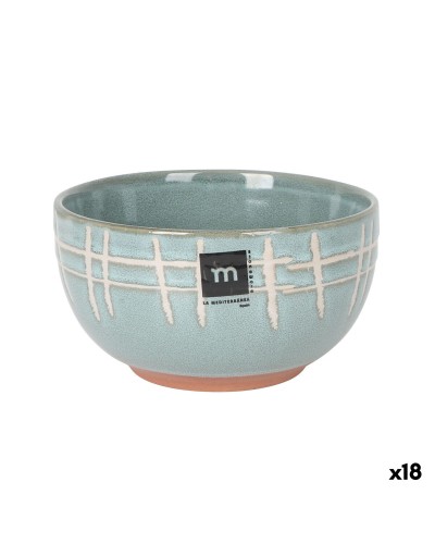Bol La Mediterránea Cuadric Céramique 650 ml (18 Unités)