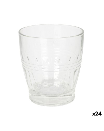Vaso Royal Leerdam OLYMPEA RETRO Transparente Vidrio 350 ml (24 Unidades)