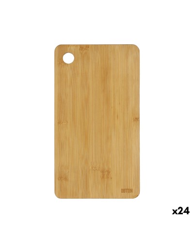 Tabla de cortar Quttin Marrón 27 x 15 x 0,8 cm (24 Unidades)