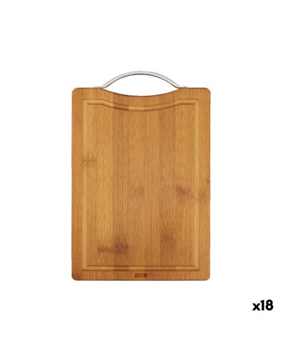 Snijplank Quttin Donkerbruin 27 x 20 x 1,5 cm (18 Stuks)