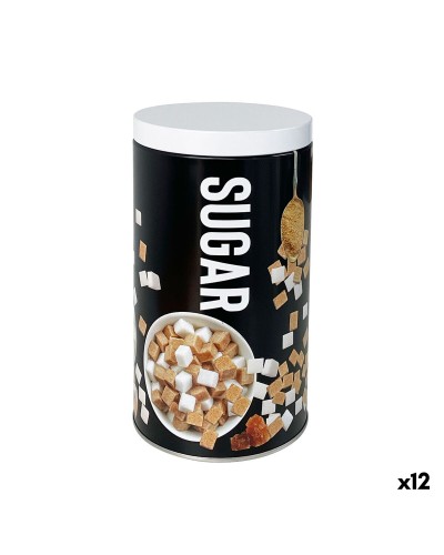 Gefäß Quttin Sugar Metall (12 Stück)