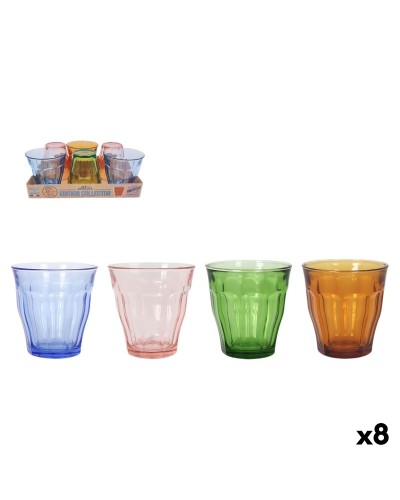 Lasisetti Duralex Picardie Monivärinen Lasi 250 ml 6 Kappaletta (8 osaa)