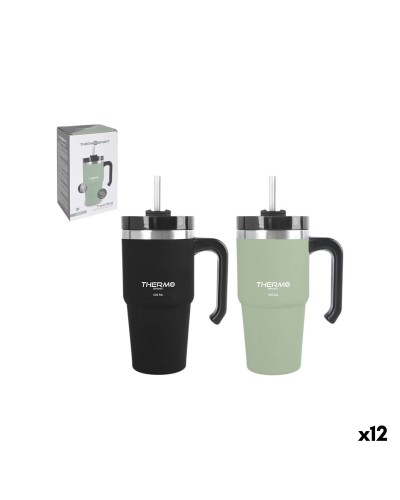 Tazza Thermos con Coperchio ThermoSport 600 ml (12 Unità)
