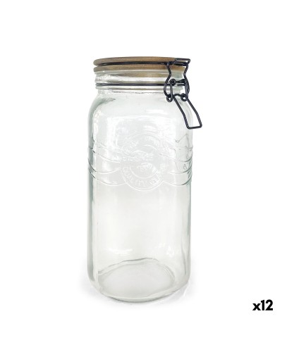 Bocal La Mediterránea Transparent 2 L (12 Unités)