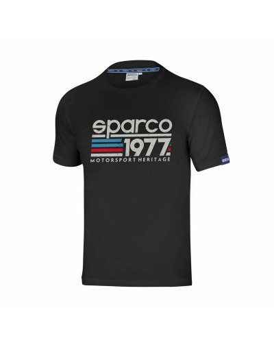 T-shirt Sparco S01329NR5XXL Svart (XXL)