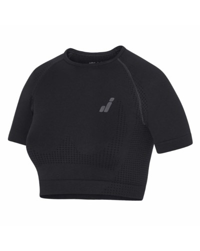 Top Sportivo Donna Joluvi Ana Crop Nero (S)