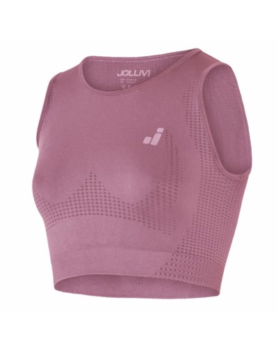 Reggiseno Sportivo Joluvi Ana Tir Viola