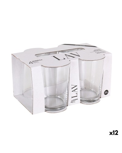 Lasisetti LAV BEST 520 ml Läpinäkyvä Lasi (12 osaa)