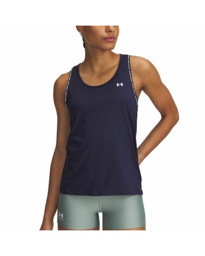 Tank Top Dames Under Armour Tech Marineblauw (XS)