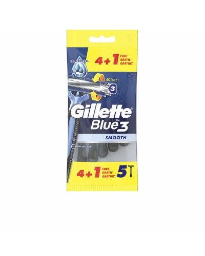 Sheivausterät Gillette Blue 3 Kertakäyttöinen (5 osaa)