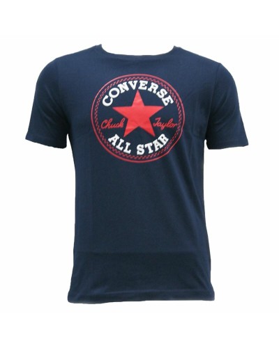 T shirt à manches courtes Enfant Converse Cnvb Chuck Patch Bleu foncé 8-10 Ans