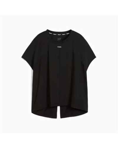 Damen Kurzarm-T-Shirt Puma Cloudspun Mix Schwarz (XS)