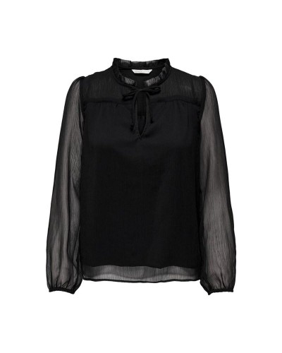 Dames blouse Only ditsy Blouse Vrouw Zwart (L)