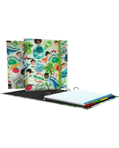 Ringbuch Grafoplas Carpebook Revolution Green A4