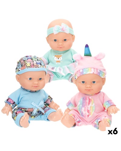 Babypop Colorbaby 14 x 20 x 7 cm 6 Stuks