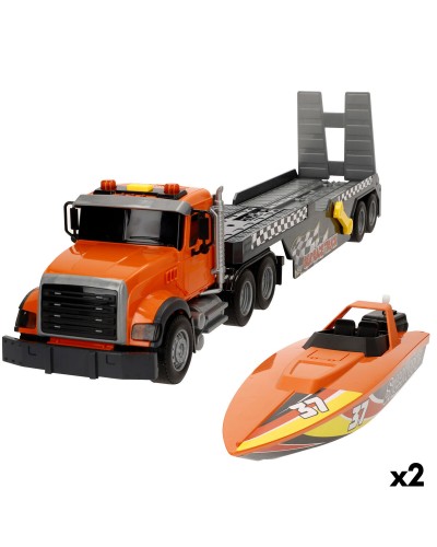 Camión Portavehículos Speed & Go 53 X 15 X 10 CM (2 Unidades)