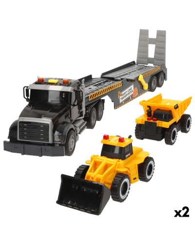 Camion Autotransporteur Speed & Go 53 X 15 X 10 CM (2 Unités)