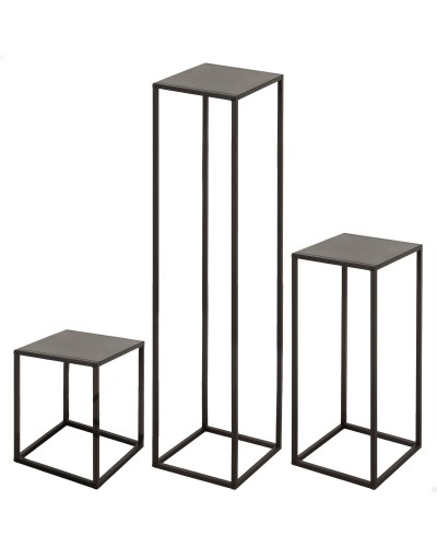 Set om 3 bord Max Home 30 x 90 x 30 cm