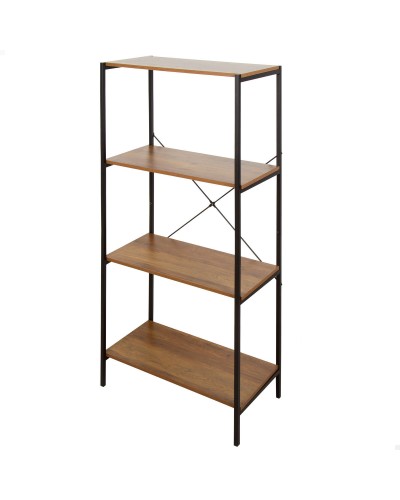 Hyllyt Max Home Rauta Puu MDF 4 Hyllyt 60 X 120 X 30 CM