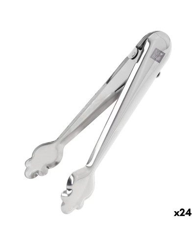 Ice Tongs My Bar Silver Stainless steel 18,7 x 3,5 x 2 cm (24 Units)