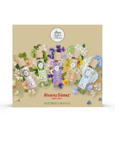 Naisten parfyymisetti Alvarez Gomez AGUA FRESCA FLORES 5 Kappaletta