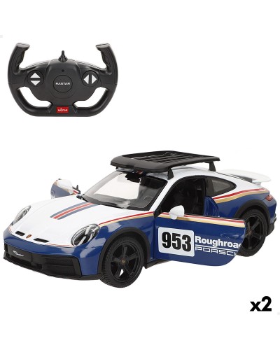 Remote-Controlled Car Porsche 33 X 12 X 11 CM (2 Units)