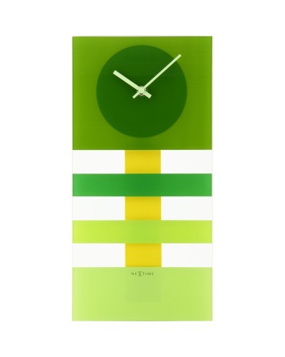 Nextime Wall Clock | Model 2855GN | 38 x 19 cm | Elegant and Functional
