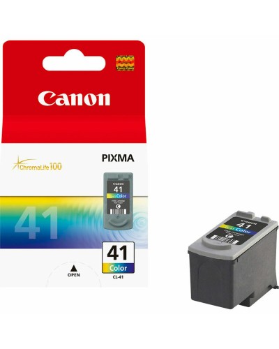 Alkunperäinen mustepatruuna Canon CL41 Monivärinen Kolmiväri Cyanin sininen/Magentan punainen/Keltainen Multi
