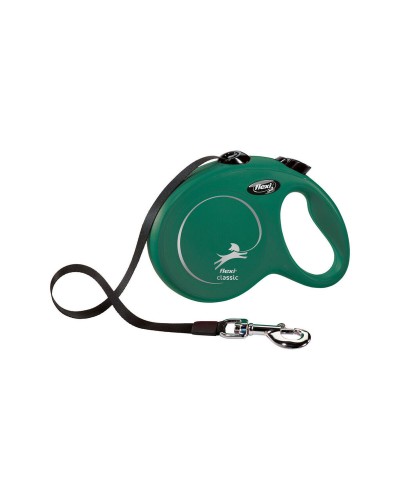 Guinzaglio per Cani Flexi Verde L