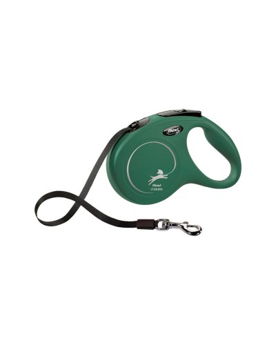 Correa para Perro Flexi Verde M
