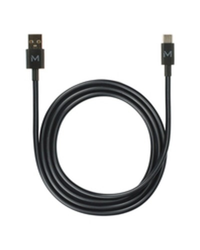 USB Cable Mobilis 020013 Black 1 m