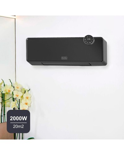 Värmeelement Black & Decker BXWSH2001E Svart