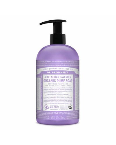 Badegel Dr Bronner's 4 in 1 Sugar Lavender 710 ml