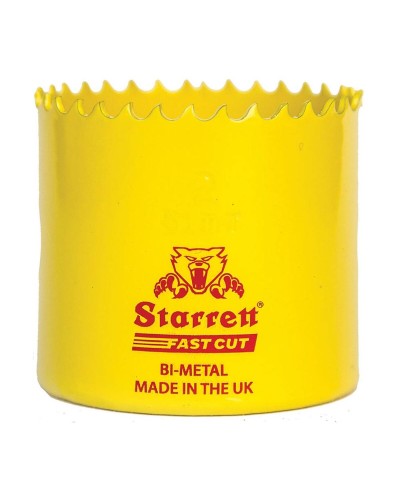 Starrett Fast Cut Bimetall-Lochsäge, ø 60 mm, für schnelles Schneiden von Metallen
