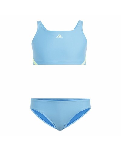 Bikiniunterteil für Mädchen Adidas 3 Bandas Blau