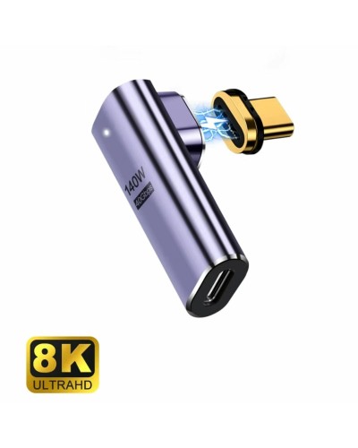 USB-C Adapter Ewent EC1049 Schwarz Purpur