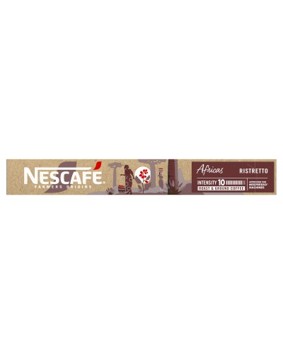 Cápsulas de Café Nestlé AFRICAS 10 Piezas (10 Unidades)
