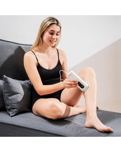 Ljuspulserande hårborttagare med kylfunktion och tillbehör Kulepil InnovaGoods