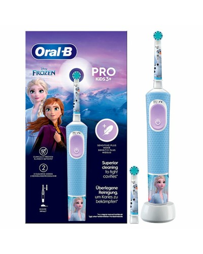 Sähköhammasharja Oral-B Frozen Musta Monivärinen (2 Kappaletta) (2 osaa)