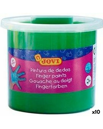 Fingerfärg Jovi Grön 125 ml 5 Delar (10 antal)